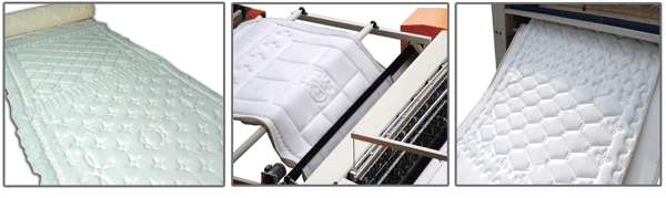 单针绗缝机床垫